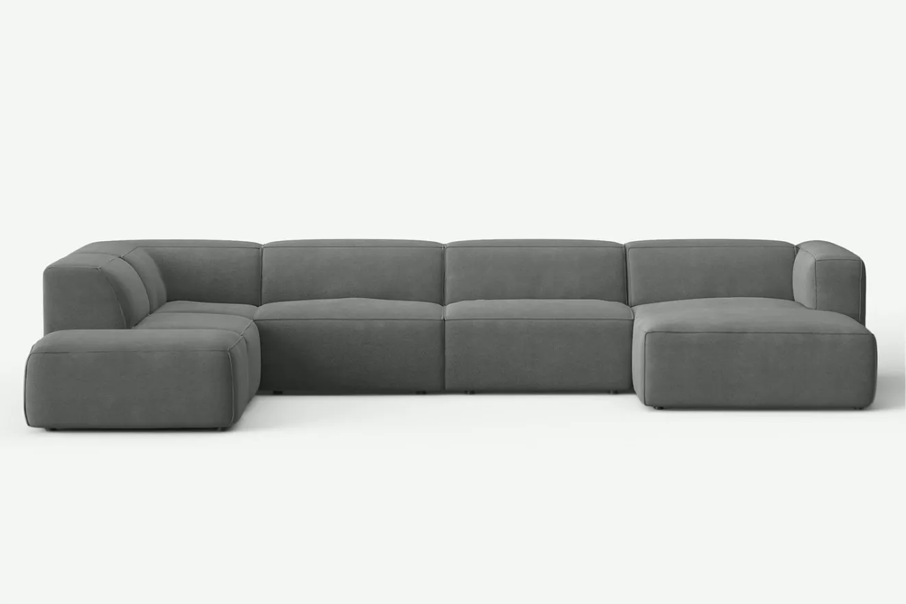 VILLINKI XL iso U-kulmasohva